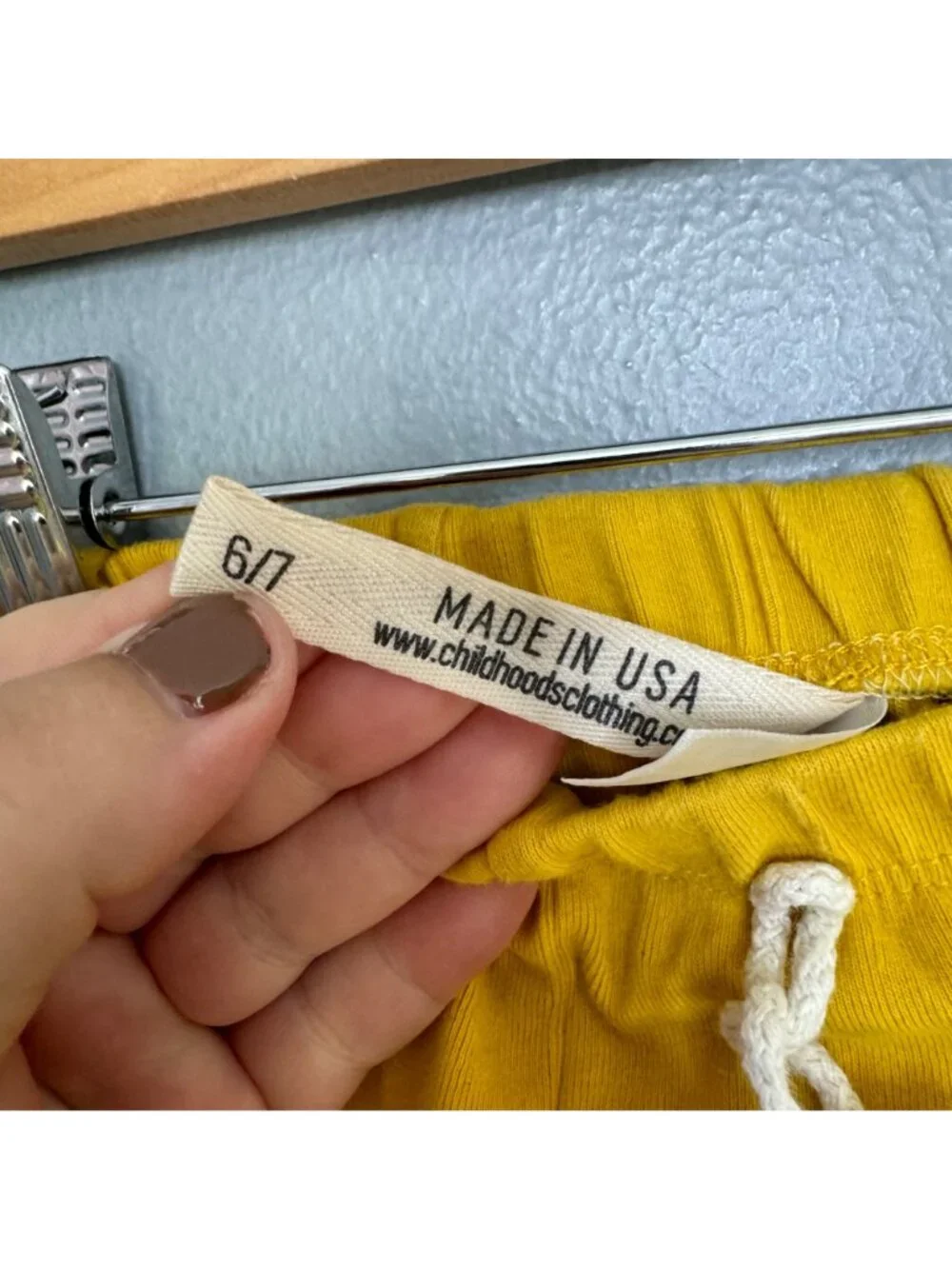 Childhoods Clothing size years